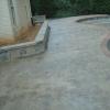 Jumbo stone pattern pool deck, Chapel stone retaining wall.
Frederick, Md.
B&G Concrete,LLC