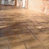 Ashlar slate pattern porch and steps.
Manchester, Md. 
B&G Concrete,LLC