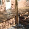 Ashlar slate pattern porch and steps.
Manchester, Md. 
B&G Concrete,LLC