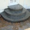 Arizona flagstone rounded steps. Mt. Airy Md.
B&G Concrete,llc