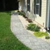 Ashlar slate pattern sidewalk
Hampstead, Md. 
B&G Concrete,llc