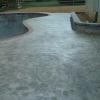 Jumbo stone pattern pool deck, Chapel stone retaining wall.
Frederick, Md.
B&G Concrete,LLC