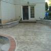 Jumbo stone pattern pool deck, Chapel stone retaining wall.
Frederick, Md.
B&G Concrete,LLC