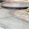 European fan cobblestone pattern with border.
B&G Concrete,LLC